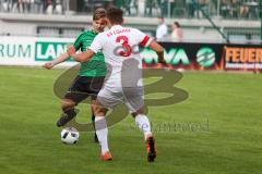 BZL Oberbayern Nord - Saison 2016/17 -  FC Gerolfing - TSV Erding - SV Lohhof - Haunschild Phillipp grün Gerolfing - Foto: Jürgen Meyer