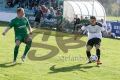 BZL Oberbayern Nord - Saison 2016/17 -  FC Gerolfing - TSV Jetzendorf - Faik Tosun Gerolfing #15 - Tobias Hänschke Jetzendorf #21 - Foto: Jürgen Meyer