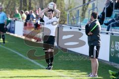 BZL Oberbayern Nord - Saison 2016/17 -  FC Gerolfing - TSV Jetzendorf - Waldemar Stengler #5 Gerolfing beim Einwurf - Foto: Jürgen Meyer