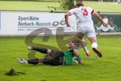 BZL Oberbayern Nord - Saison 2016/17 -  FC Gerolfing - TSV Erding - SV Lohhof - Haunschild Phillipp Gerolfing - Ampenberger Willhelm weiss Lohhof -  Foto: Jürgen Meyer