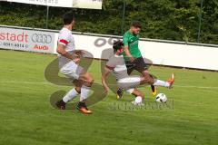 BZL Oberbayern Nord - Saison 2016/17 -  FC Gerolfing - TSV Erding - SV Lohhof - Genc Ugur grün Gerolfing - Foto: Jürgen Meyer