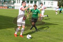 BZL Oberbayern Nord - Saison 2016/17 -  FC Gerolfing - TSV Erding - SV Lohhof - Haunschild Phillipp grün Gerolfing - Foto: Jürgen Meyer