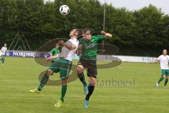 BZL Oberbayern Nord - Saison 2016/17 -  FC Gerolfing - TSV Erding - Artan Halimi #10 grün Gerolfing - Foto: Jürgen Meyer