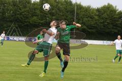 BZL Oberbayern Nord - Saison 2016/17 -  FC Gerolfing - TSV Erding - Artan Halimi #10 grün Gerolfing - Foto: Jürgen Meyer