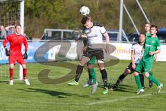 BZL Oberbayern Nord - Saison 2016/17 -  FC Gerolfing - TSV Jetzendorf - Dennis Volk #9 weiss Gerolfing - Foto: Jürgen Meyer