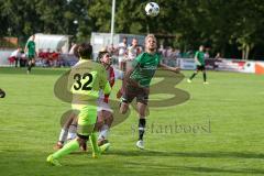 BZL Oberbayern Nord - Saison 2016/17 -  FC Gerolfing - TSV Erding - SV Lohhof - Gabriel Henry grün Gerolfing - Di Salvo Fabio Torwart Lohhof - Foto: Jürgen Meyer