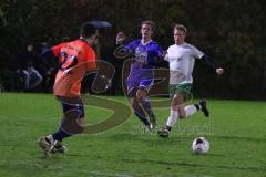 Kreisliga 1 - FC Gerolfing - SV Karlshuld -  Marco Ernhofer Torwart Gerolfing - Matthias Hamm weiss Gerolfing - Foto: Jürgen Meyer