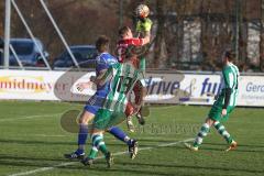 Kreisklasse - FC Gerolfing II - TSV Mailing - Mathias Duna Torwart Mailing - Dennis Volk grün Gerolfing #13 - Maximilian Huber #5 grün GerolfingII - Foto: Jürgen Meyer