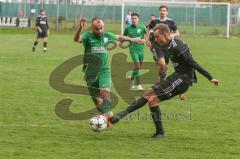 Liga Pokal Kreisliga  - FC Grün Weiss Ingolstadt - FC Sandersdorf - Thomas Kuttenberger schwrz Sandersdorf - Foto: Jürgen Meyer