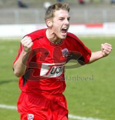 FC Ingolstadt II : FC Pipinsried - Torjubel Tobias Strobl, erzielte das 1:0