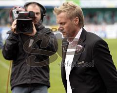 FC Ingolstadt 04 - Wacker Burghausen - 03.05.08 - Fink Thorsten geht nach dem Spiel in die kabine