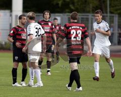 FC Ingolstadt 04 - Wacker Burghausen - 03.05.08 - Nach dieser Situation bekam Jungwirth den Platzverweis