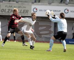 FC Ingolstadt 04 - Wacker Burghausen - 03.05.08 - Zcke kommt zu spät