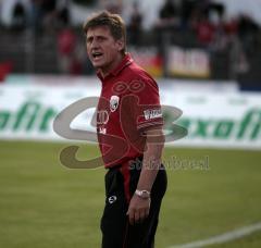 FC Ingolstadt 04 -Spvgg Unterhaching- Toto Pokalfinale - Willi Stegmayr im Streit mit Hachings Trainer