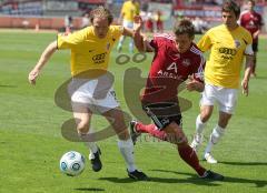 2.Bundesliga - FC Ingolstadt 04 - 1.FC Nürnberg - Mario Neunaber und Christian Eigler