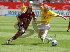 2.Bundesliga - FC Ingolstadt 04 - 1.FC Nürnberg - Zecke Neuendorf