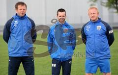 2.Bundesliga - FC Ingolstadt 04 - Training mit Interimstrainer - Brano Arsenovic Michael Wiesinger und rechts Heiko Vogel