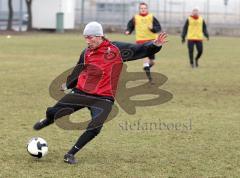 2.Bundesliga - FC Ingolstadt 04 - Training - Torschuss Alexander Buch