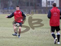 2.Bundesliga - FC Ingolstadt 04 - Training - Ivan Santini passt