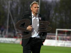 2.Bundesliga - FC Ingolstadt 04 - SV Wehen Wiesbaden - Trainer Thorsten Fink nach dem Spiel