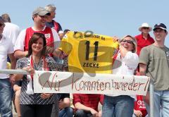 2.Bundesliga - FC Ingolstadt 04 - TuS Koblenz - 3. Liga - wir kommen, Zecke