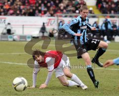 2.BL - FC Ingolstadt 04 -  1860 München - Markus Karl und Lars Bender