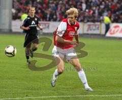 FC Ingolstadt - 1. FC Nürnberg - Steffen Schneider im Sturm