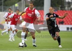 FC Ingolstadt 04 - Osnabrück - Vratislav Lokvenc links gegen rechts Matthias Surmann