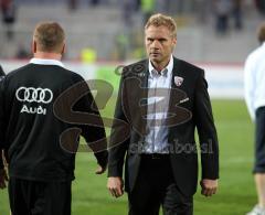 2.Bundesliga - FC Ingolstadt 04 - SV Wehen Wiesbaden - Trainer Thorsten Fink nach dem Spiel
