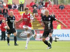 FC Ingolstadt 04 - Osnabrück - Stefan Leitl und rechts Mathias Surmann