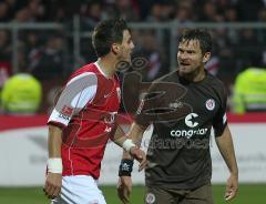 2.Bundesliga - FC Ingolstadt 04 - FC St.Pauli - Valdet Rama im Streitgespräch mit Florian Lechner