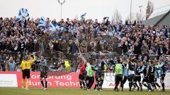 2.Bundesliga - FC Ingolstadt 04 - TSV 1860 München - Sieg die 60er feiern