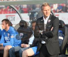 2.Bundesliga - FC Ingolstadt 04 - SV Wehen Wiesbaden - Trainer Thorsten Fink