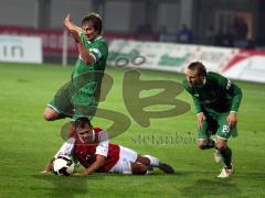 FC Ingolstadt - FC Augsburg - Ersin Demir wird gefoult