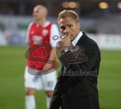 2.Bundesliga - FC Ingolstadt 04 - SV Wehen Wiesbaden - Trainer Thorsten Fink nach dem Spiel