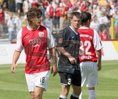 2.Bundesliga - FC Ingolstadt 04 - TuS Koblenz - Marcel Hagmann schaut dem Ball nach