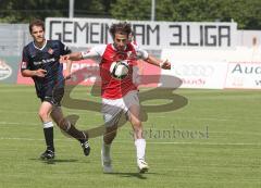 2.Bundesliga - FC Ingolstadt 04 - TuS Koblenz - Makus Karl und links Rüdiger Ziehl