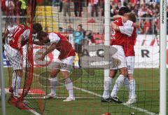 2.Bundesliga - FC Ingolstadt 04 - FSV Mainz - Freude im Tor