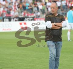 2.Bundesliga - FC Ingolstadt 04 - Rot Weiss Ahlen - Peter Jackwerth nachdenklich auf dem Spielfeld