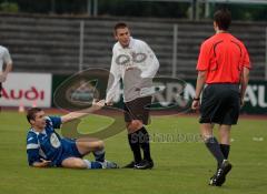 FC Ingolstadt 04 II - Würzburg - Tobias Strobl tritt nach und bekommt sofort ROT