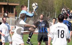 2.Bundesliga - FC Ingolstadt 04 II - Spvgg Weiden - linsk Christian Doll, Markus Rosenwirth, Torwart Florian Schürzenberg