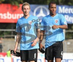 3.Liga - SSV Jahn Regensburg - FC Ingolstadt 04 - 0:2 - Moritz Hartmann und David Pisot