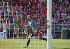 3.Liga - SSV Jahn Regensburg - FC Ingolstadt 04 - 0:2 - Moritz Hartmann trifft zum 1:0 für Ingolstadt im Alleingang