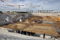 Audi Sportpark - FC Ingolstadt 04 - Stadion Begehung