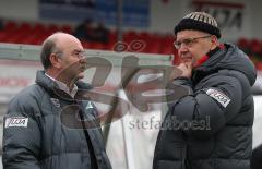 3.Liga - FC Ingolstadt 04 - Wuppertal - Trainer Hosrt Köppel und Peter Jackwerth