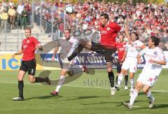 3.Liga - FC Ingolstadt 04 - SpVgg Unterhaching - Malte Metzelder kommt nicht richtig zum Ball