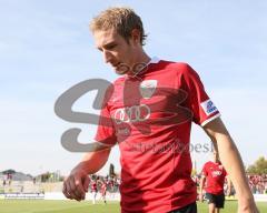 3.Liga - FC Ingolstadt 04 - SpVgg Unterhaching - Moritz Hartmann auf dem Weg in die Kabine