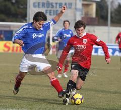 3.Liga - FC Ingolstadt 04 - Holstein Kiel - 1:0 - Andreas Buchner mit Tim Jerat