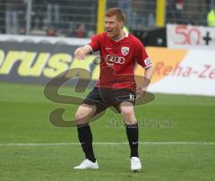 3.Liga - FC Ingolstadt 04 - Wuppertaler SV - Andreas Zecke Neuendorf regt sich auf