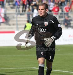 3.Liga - FC Ingolstadt 04 - SpVgg Unterhaching - Torwart Michael Lutz